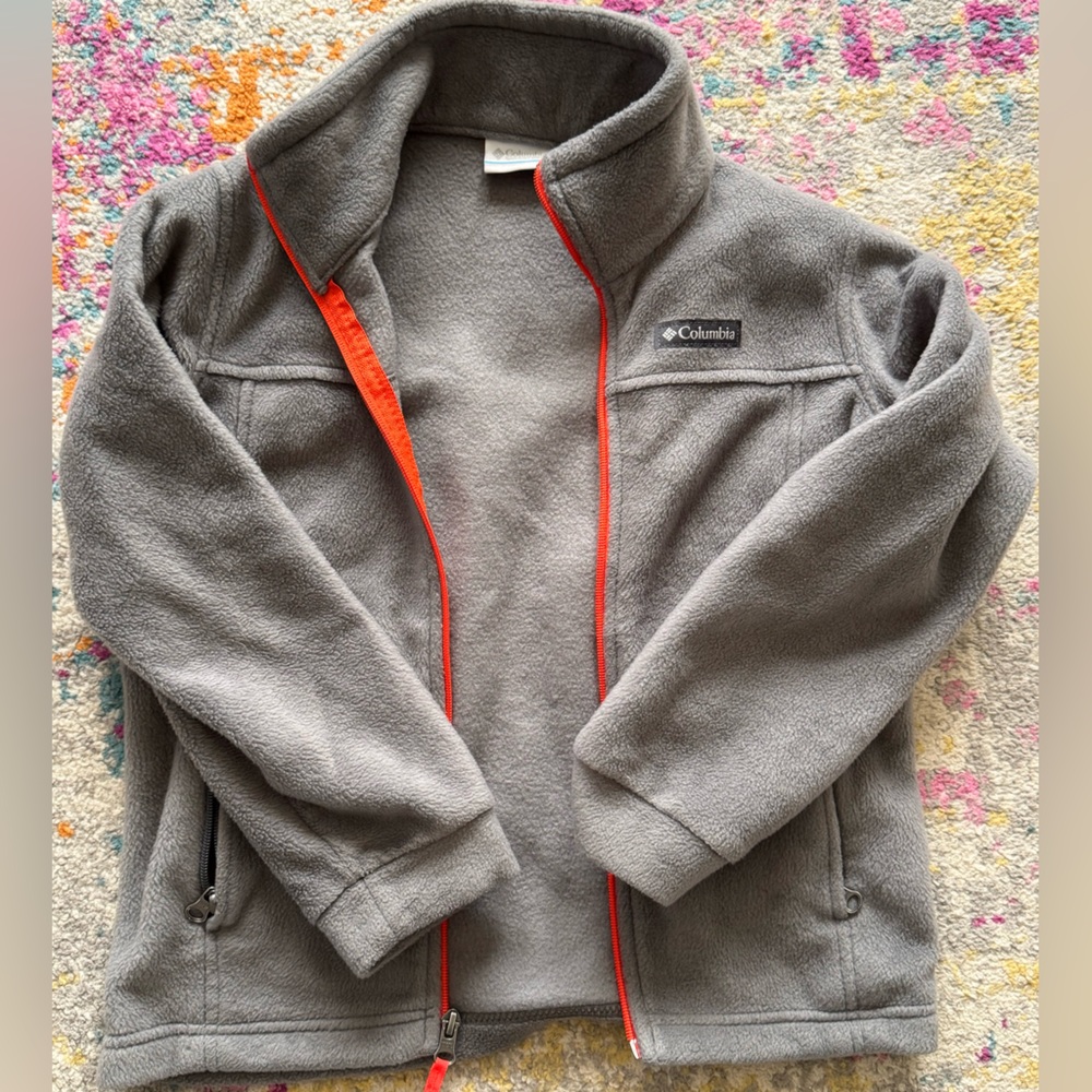 Grey warm Zipper fleece size S